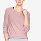 Camiseta Under Armour Feminina Sem Costura Manga Longa Rosa Tamanho P