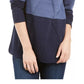 Karen Scott Suéter Feminino Grace Colorblocked Vermelho/Preto Tamanho X-S