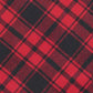 Lenço de bolso xadrez de algodão Seabury masculino Bar III vermelho tamanho regular