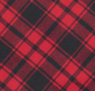 Lenço de bolso xadrez de algodão Seabury masculino Bar III vermelho tamanho regular