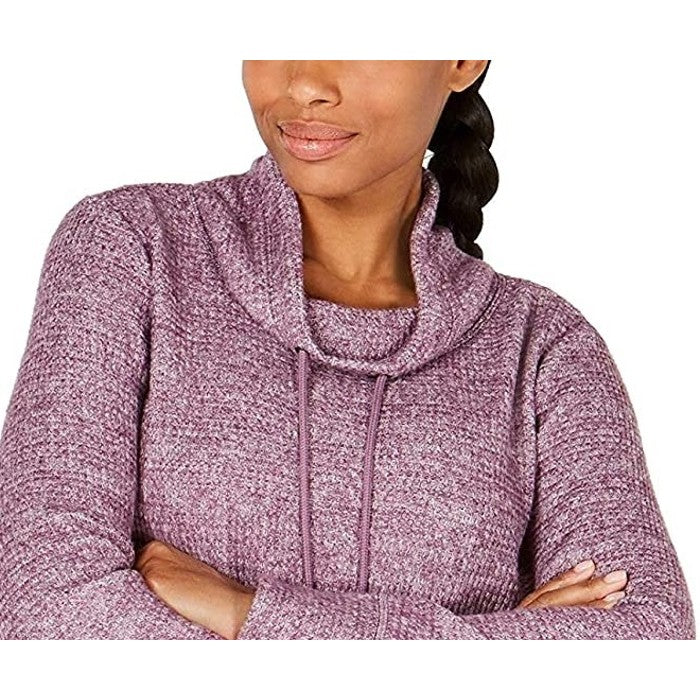 Ideologia Top Feminino Gola Alta Bainha Tulipa Rosa Tamanho Grande