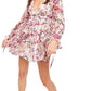 Vestido floral em camadas Closer To The Heart da Free People para mulheres, rosa, tamanho pequeno