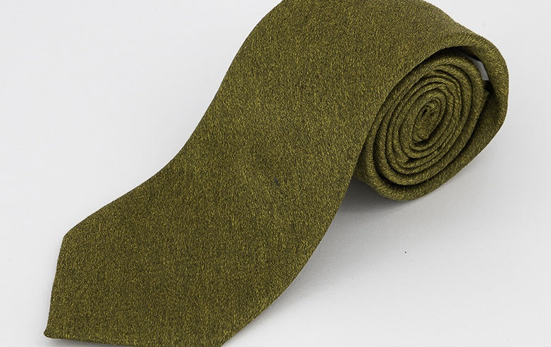 Gravata Perry Ellis Masculina Vandorn Metálica Sólida Dourada Tamanho Único