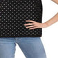 Anne Klein Pulôver Feminino Bolinhas Regata Preta Tamanho Médio
