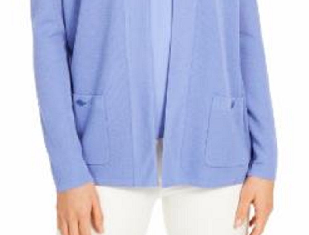 Cardigan Feminino Anne Klein Azul Tamanho X-S