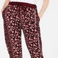 Calça Jogger Hippie Rose Juniors Cozy Vinho Tamanho P