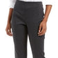 Calça feminina Charter Club Slim Leg Ankle Cinza Tamanho 4 Petite