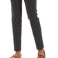 Calça feminina Charter Club Slim Leg Ankle Cinza Tamanho 4 Petite