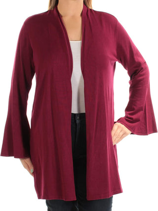 Cardigan Alfani Feminino Novelty Stitch Dark Fudge Tamanho X-Grande