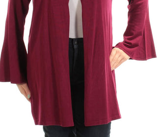 Cardigan Alfani Feminino Novelty Stitch Dark Fudge Tamanho X-Grande