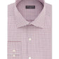 Camisa social masculina Van Heusen Classic Fit Performance Stretch, sem rugas, com gola flexível e xadrez, vermelha, tamanho 2X