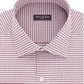 Camisa social masculina Van Heusen Classic Fit Performance Stretch, sem rugas, com gola flexível e xadrez, vermelha, tamanho 2X