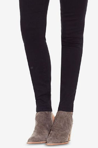 Calça jeans skinny feminina Vince Camuto, preta, tamanho 26