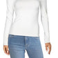 Guess Women's By Marciano Paula Suéter Recortado Manga Longa Branco Tamanho Médio