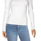 Suéter Guess Feminino Marciano Paula Recortado Manga Longa Branco Tamanho X-S