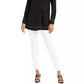 Calça skinny Hollywood feminina Alfani Bi Stretch, branca, tamanho 12