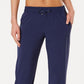 Calça de moletom feminina Ideology em tecido reciclado, azul, tamanho grande