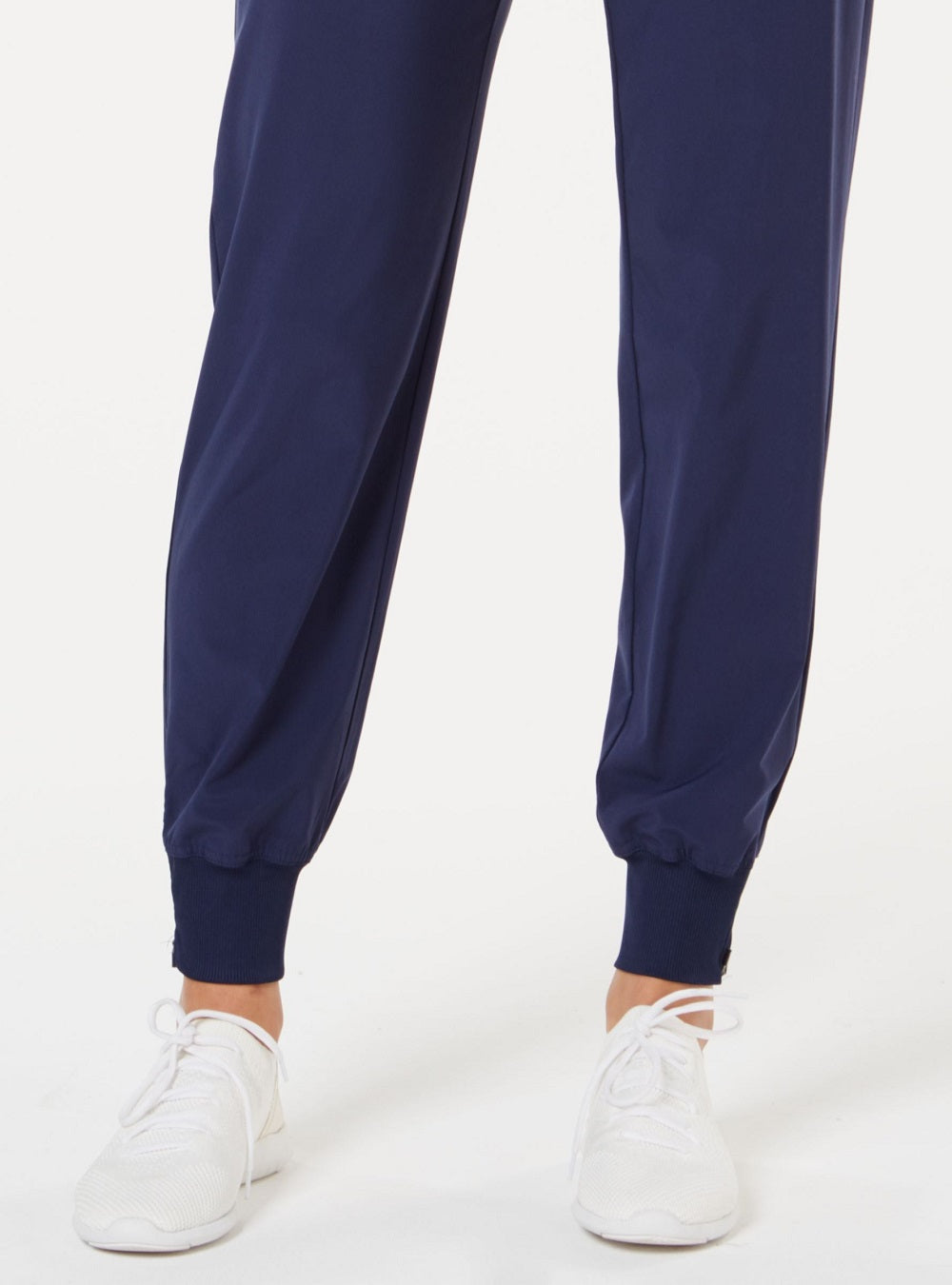 Calça de moletom feminina Ideology em tecido reciclado, azul, tamanho grande