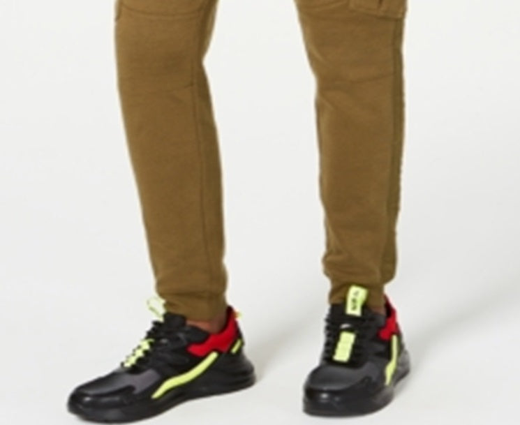 Calça jogger masculina confortável e confortável da INC International Concepts, verde, tamanho extragrande