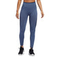Calça Legging Adidas Believe This Primeknit Flow Feminina Azul Tamanho XS