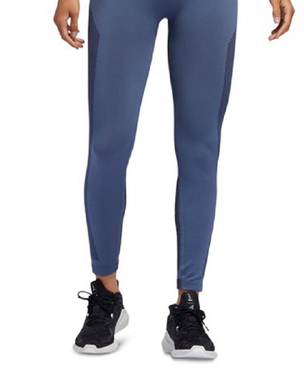 Calça Legging Adidas Believe This Primeknit Flow Feminina Azul Tamanho XS