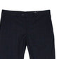Calça masculina Vince Camuto com perna reta elástica xadrez slim fit preta tamanho 34x30
