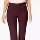 Calça Chelsea Tummy Control Feminina Charter Club Vinho Tamanho 12 Petite