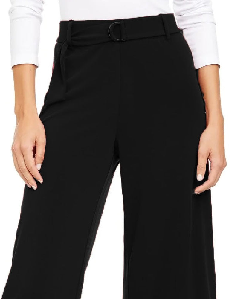 Calça culotte Alfani feminina D Ring preta tamanho P