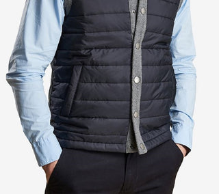 Colete Barbour Essential Masculino Tailored Fit Mix Media Cinza Tamanho Pequeno
