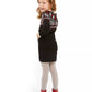 Suéter Charter Club Little Girls Fair Isle Family Preto Tamanho 6X