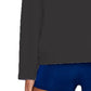 Moletom Nike Dri Fit Fleece para treino feminino, preto, tamanho grande