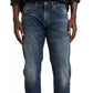 Calça jeans masculina Eddie Relaxed Tapered Fit Stretch, da Silver Jeans Co., azul, tamanho 32x34