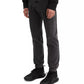 Calça jeans jogger Levi's 501 Original Straight Fit Stretch Masculina Cinza Tamanho 33X32