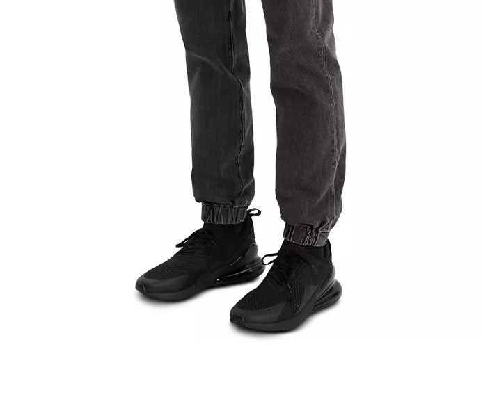 Calça jeans jogger Levi's 501 Original Straight Fit Stretch Masculina Cinza Tamanho 33X32