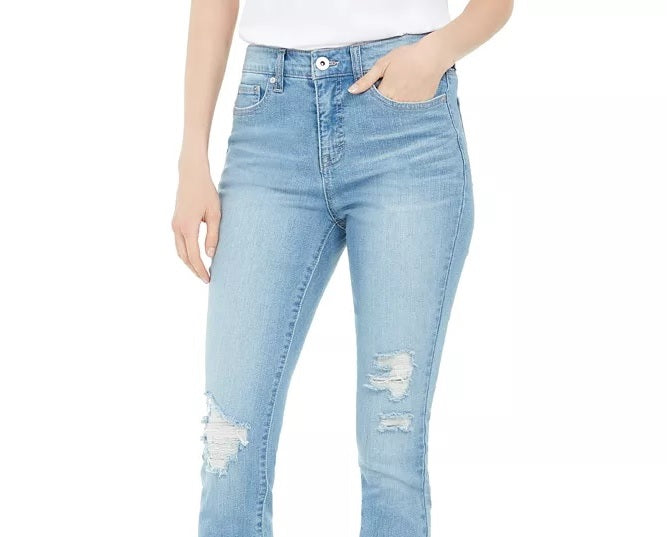 Calça jeans skinny feminina Style &amp; Co, azul, tamanho 10