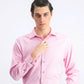 Camisa Alfani Athletic Fit Alfatech Dobby Masculina Rosa Tamanho G