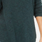 Top decote redondo feminino Style &amp; Co, verde, tamanho PM