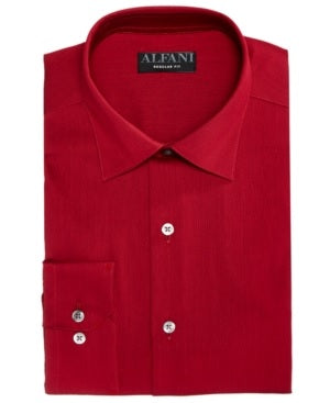 Camisa social Bedford Cordão Alfani Masculina Grande e Alta Tamanho 35-36