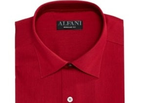 Camisa social Bedford Cordão Alfani Masculina Grande e Alta Tamanho 35-36