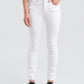 Calça jeans skinny Levi's Classic Modern de cintura média feminina, branca, tamanho 18