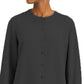 Blusa túnica feminina Alfani com botões, preta, tamanho grande
