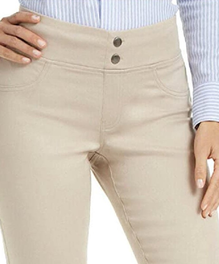 Leggings jeans Hue Original Smoothing para mulheres, bege, tamanho extrapequeno