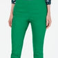 Calça skinny feminina Charter Club Chelsea Stretch Twill, verde, tamanho 14, pequena