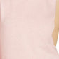 Suéter feminino sem mangas com gola redonda Charter Club, rosa, tamanho grande