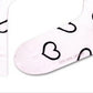 Meias femininas Love Sock Company de algodão orgânico supermacio sem costura, tamanho regular, brancas