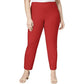 Calça skinny Chelsea Tummy Control feminina Charter Club, vermelha, tamanho 14