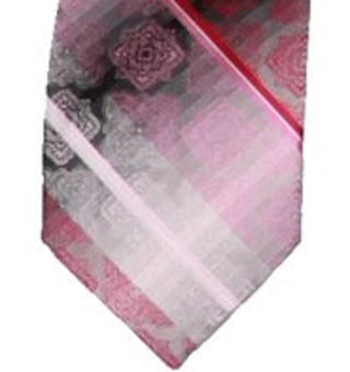 Gravata Medalhão de Seda Masculina Van Heusen Rosa Tamanho Regular