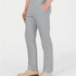 Calça Tommy Hilfiger Masculina Modern Fit Th Flex Stretch Comfort Solid Performance Cinza Tamanho 34W