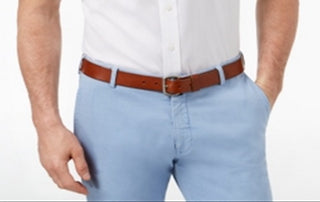 Camisa de algodão masculina Club Room, ajuste regular, branca, tamanho 17