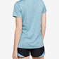 Under Armour Tech Twist Vneck Feminino Azul Tamanho Grande